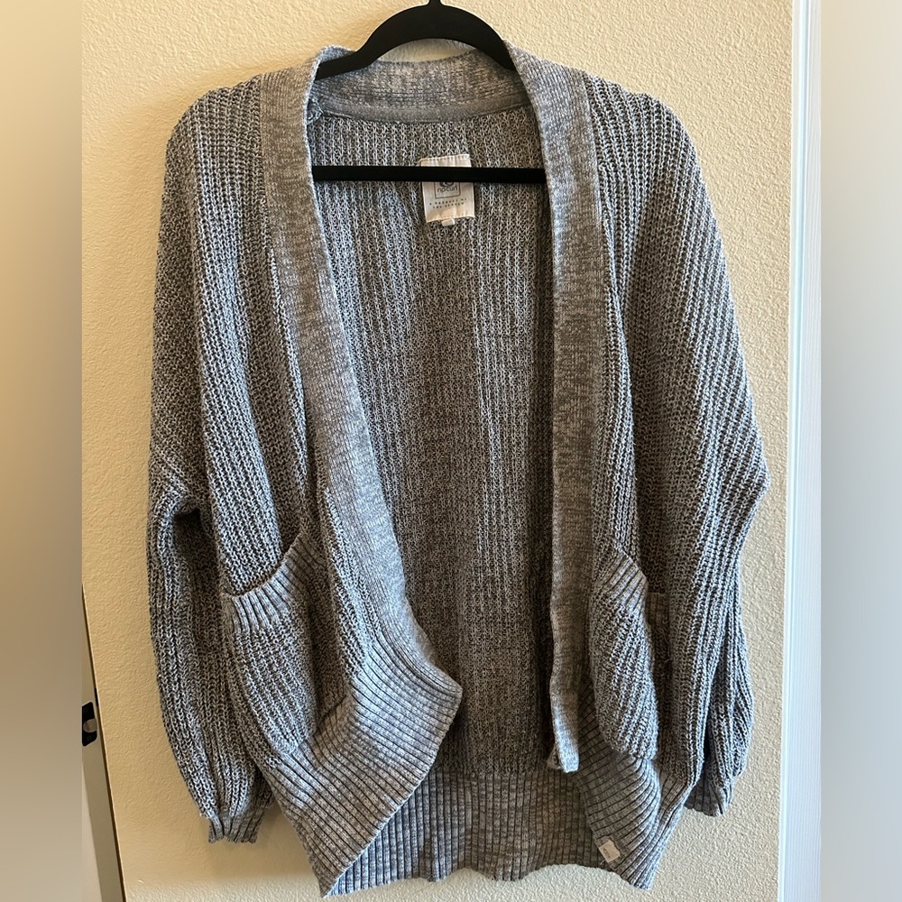 Rip Curl Women's Gray Cardigan Sweater
